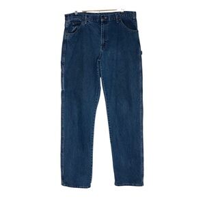 Dickies Cotton Mid Wash Relaxed Fit Carpenter Jeans 38/36